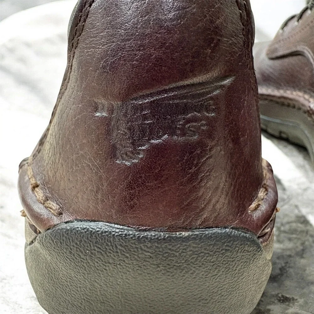 Red Wing StitchMax Men's Brown Leather Work Safety Oxford Shoes 6740 Size 11 B